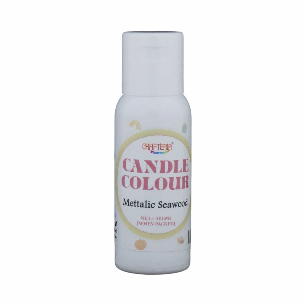 Crafteria Mettalic Seawood Candle Colour