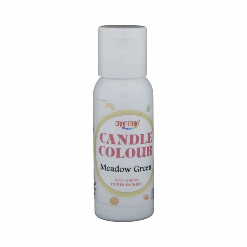 Crafteria Meadow Green Candle Colour
