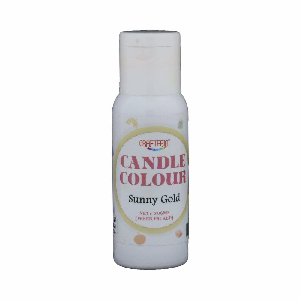 Sunny Gold Candle Colour WXC23