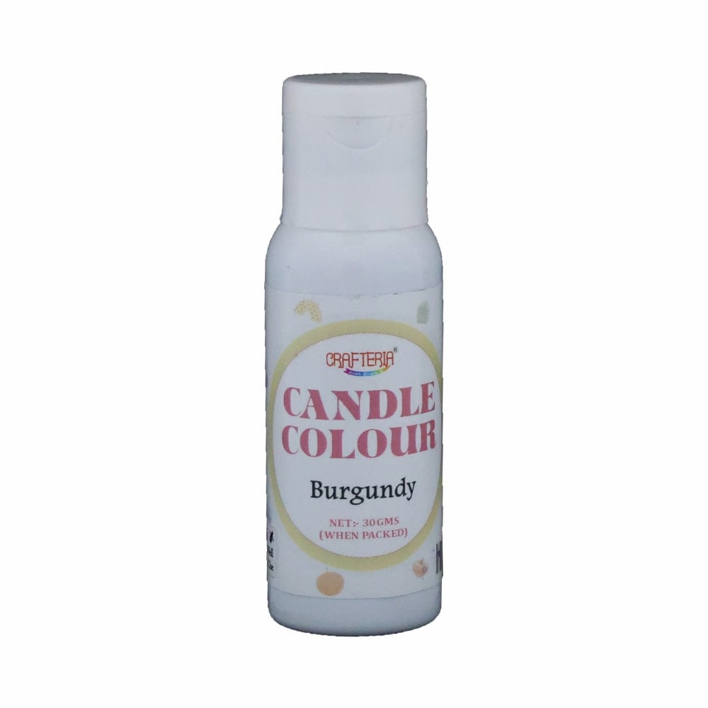 Burgundy Candle Colour WXC27