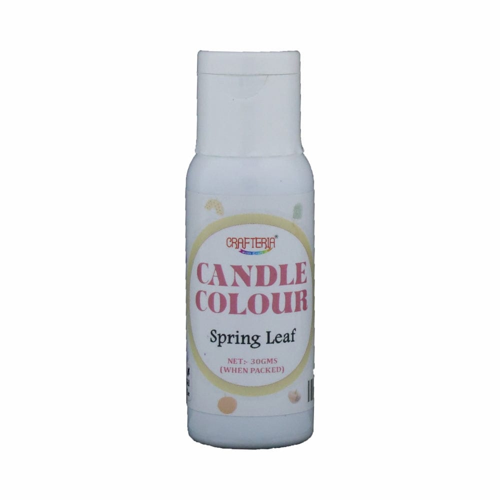 Spring Leaf Candle Colour WXC29