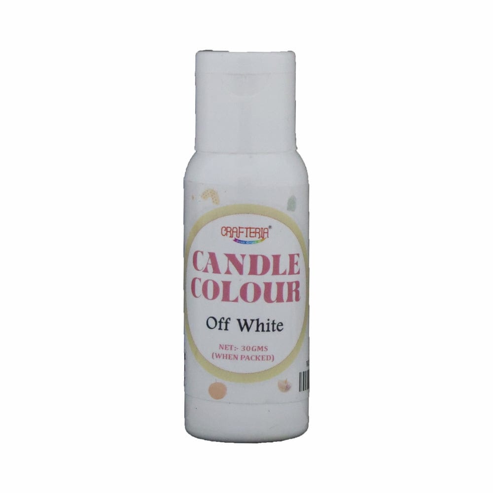 Off White Candle Colour WXC30